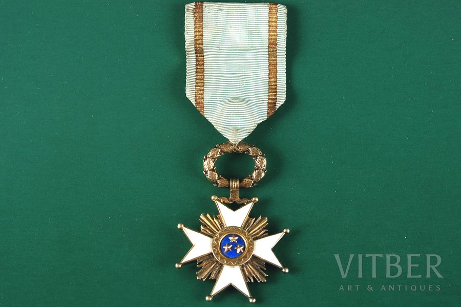 орден, Трёх звёзд, 5я степень, Латвия, 20е-30е годы 20го века