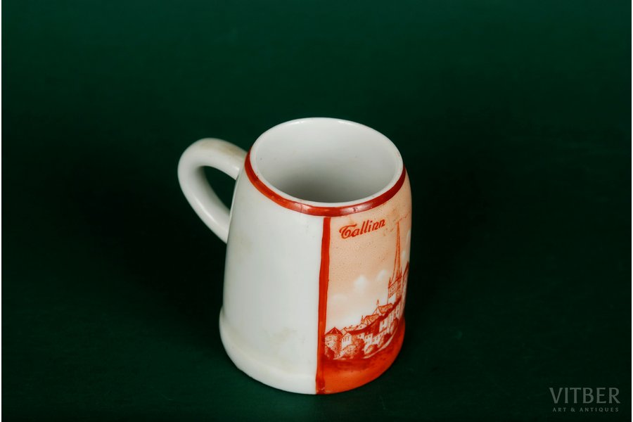 small cup, Tallinn, Langebraun, Estonia, the 30ties of 20th cent., 5.5 cm