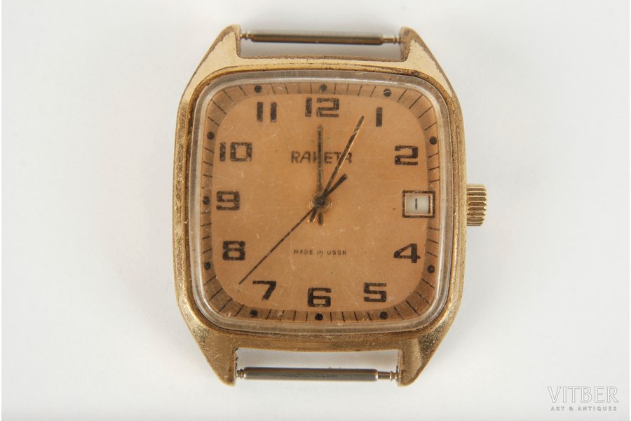 wristwatch, "Raketa", USSR, the 60-70ies of 20th cent., working