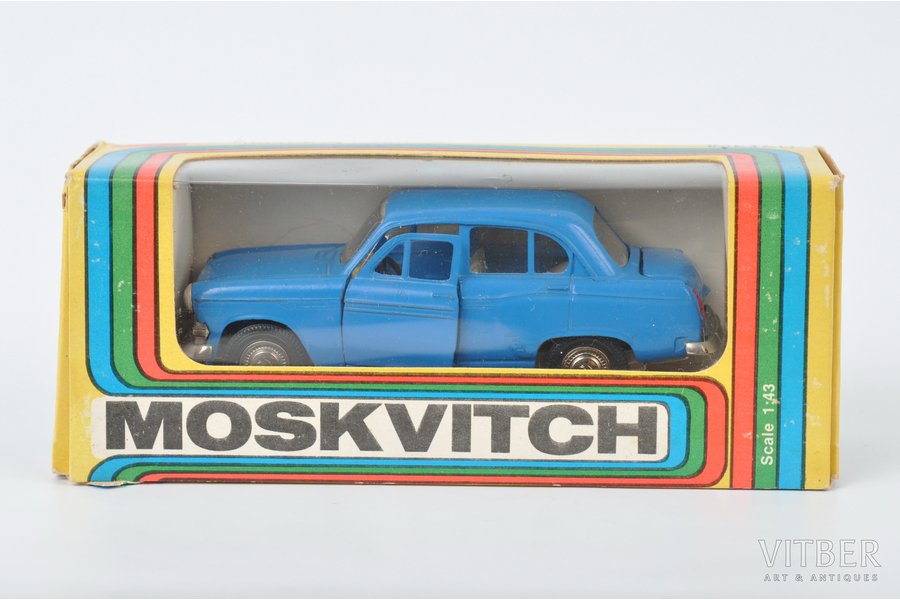 auto modelis, Moskvitč 403 Nr. A7, metāls, PSRS