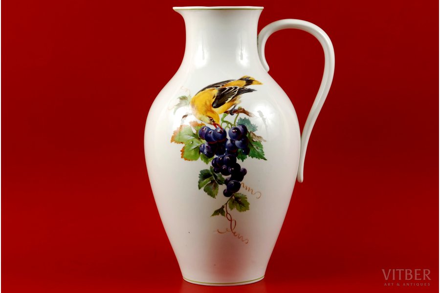 jug, Meissen, Germany, the 30ties of 20th cent., 31.5 cm