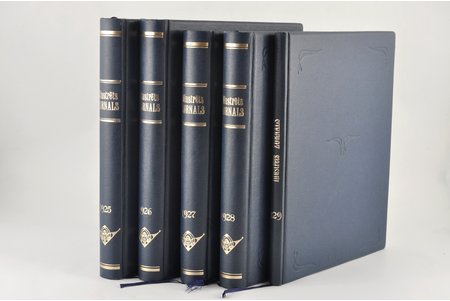 "Ilustrēts žurnāls", 1925-1929, Letas izdevums, Riga, 374+409+400+388+160 pages, 54 issues