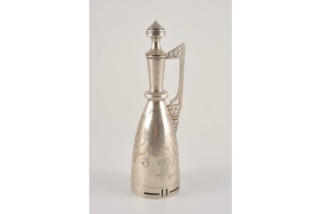 carafe, silver, russian Art Nouveau, 192.65 g, 22.5 cm, the beginning of the 20th cent., Russia, craftsman A.K.