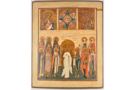 Собор Ангела-Хранителя, доска, живопиcь, Российская империя, 53.5x44.5 см