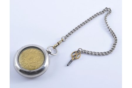 pocket watch, "Georges Favre Jaсot", Switzerland, the 2nd half of the 19th cent., silver, 84 standart, the 1870-ies, diameter 55 mm