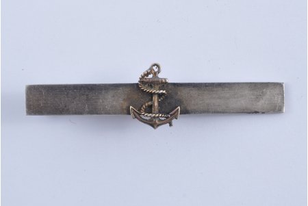 a tie clasp, silver, 800 standard, 8.15 g., the item's dimensions 6x1см cm