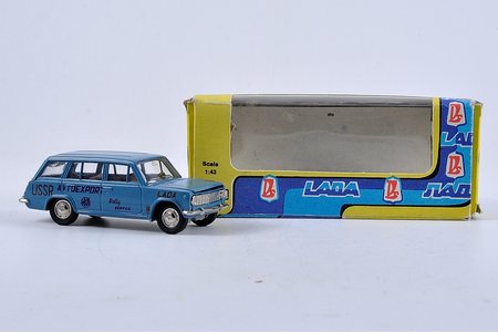 car model, VAZ 2102, Rally, metal, USSR