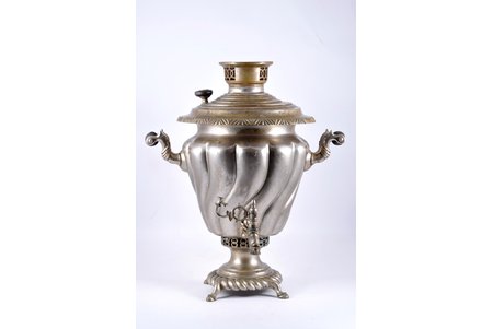 samovar, Alenchikov and Zimin, Russia, the border of the 19th and the 20th centuries, 48 cm, weight 7800 g