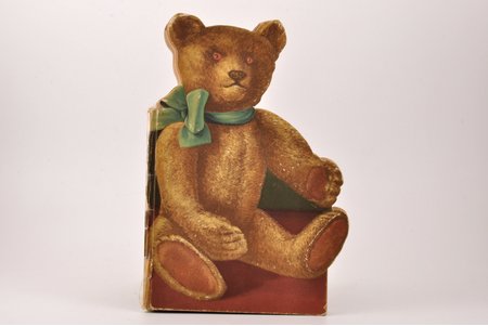 "Teddijs", jautrs lāču stāsts, bildes un panti Kārla Rõra, bojāta grāmatas muguriņa