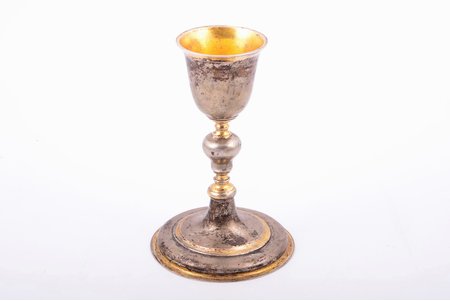 cup, silver, 700 standart, gilding, the middle of the 18th cent., 262.95 g, Lithuania(?), h 16.6 cm, with certificate