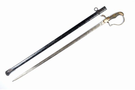 epee, German army, blade length 77.8 cm, total length 90.2 cm, Germany, the border of the 19th and the 20th centuries