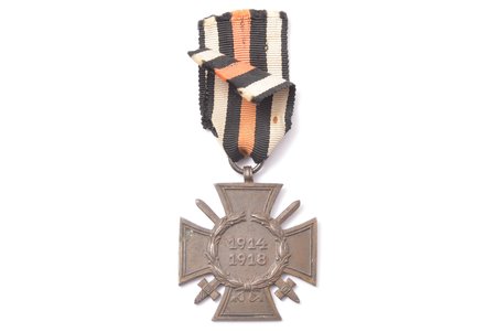 medal, The Hindenburg Cross, Germany, 1918, 42.7 x 38 mm