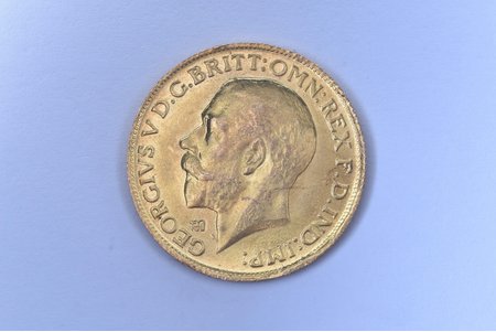 1 sovereign, 1911, gold, Great Britain, 7.92 g, Ø 22.4 mm, XF