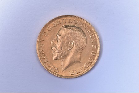 1 sovereign, 1911, S, gold, Great Britain, 8.13 g, Ø 22.3 mm, XF