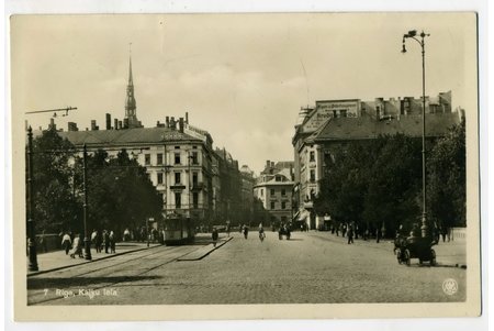 photography, Latvia, 20-30ties of 20th cent., 14x9 cm