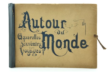"La France en Russie", Livraison 1-5, 7-10, edited by L. Boulanger, 24.1 x 32 cm, in a folder (damaged)