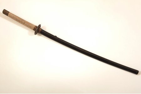 samurai sword, total length 105 cm, blade length 75.5 cm, Japan
