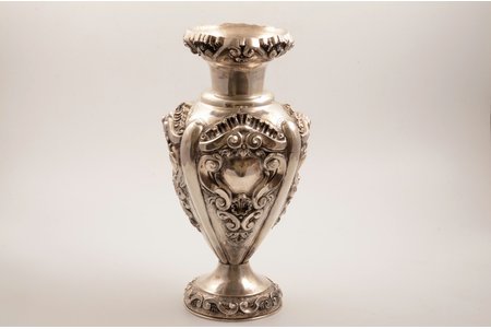 a vase, silver, 1034.70 g, Portugal, h 33.8 cm