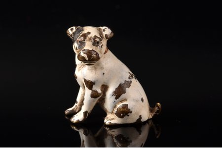 figurine, Dog, Vienna bronze, 2.5 x 2.6 x 1.4 cm, weight 24.13 g., Austria
