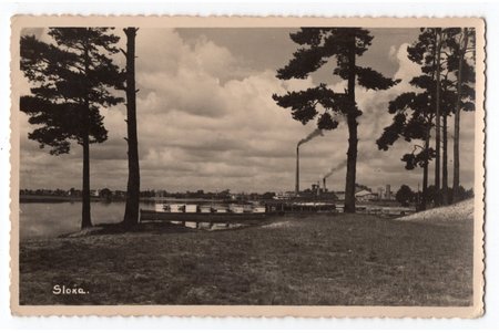 фотография, Рижское взморье, Слока, Латвия, 20-30е годы 20-го века, 13,6x8,6 см