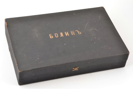коробочка, "К.Э. Болин, придворный ювелир", Российская империя, 1871-1917 г., 23.5 х 35.5 x 6.5 см