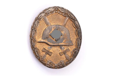 badge, Wound badge, Third Reich, 1st class, Germany, 40ies of 20 cent., 44 x 37 mm, 30.45 g