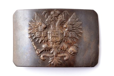 buckle, Imperial Russian Army, 5.3 x 7.9 cm, Russia
