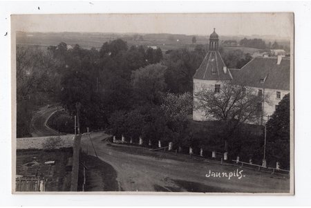 fotogrāfija, Jaunpils, Latvija, 20. gs. 20-30tie g., 13.3x8.6 cm