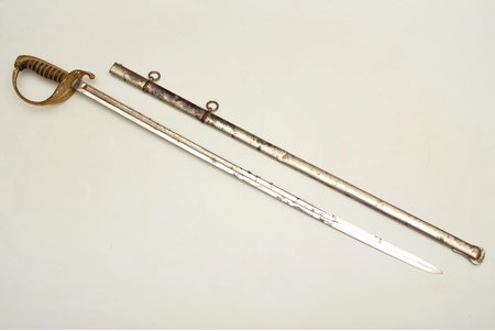 sabre, Cavalry officer's saber manufactured by Kongsberg Våpenfabrikk, 95.5 cm, Norway, the border of the 19th and the 20th centuries