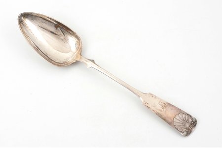 serving spoon, silver, 830 standard, 98.5 g, 29 cm, K.S. Sahlstedt, 1920, Turku, Finland