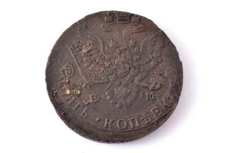 5 kopecks, 1782, EM, copper, Russia, 53.44 g, Ø 40.8 - 41.4 mm, XF