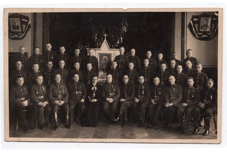 фотография, Латвийская армия, кавалеры ордена Лачплесиса, Латвия, 20-30е годы 20-го века, 17х10.5 см