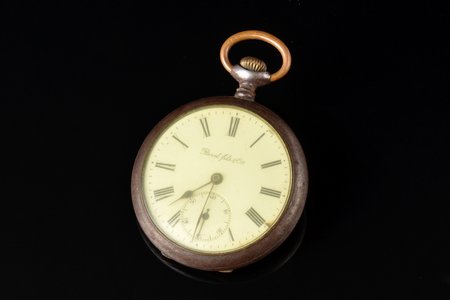 карманные часы, "Borel Fils & Cie", для Российской Империи, Швейцария, начало 20-го века, металл, 73.30 г, 6.2 x 5 см, Ø 50 мм