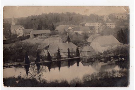 фотография, Рауна (Ронненбург), Латвия, 20-е годы 20-го века, 14х9 см