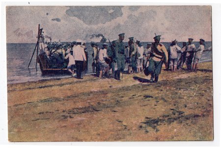 открытка, пропаганда, Российская империя, начало 20-го века, 13.8х9 см