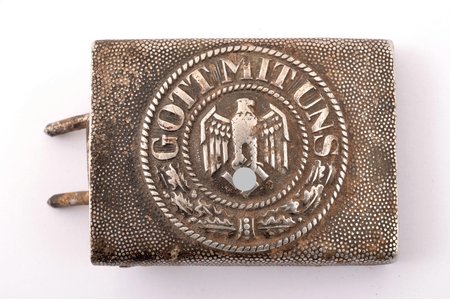 buckle, Third Reich, Wehrmacht, metal, 5 x 6.5 cm, Germany, the 30-40ties of 20th cent.