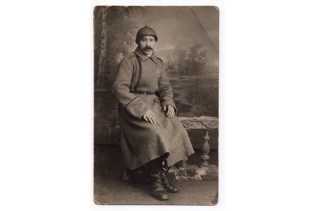 photography, Imperial Russian Army, Latvian Riflemen battalions, Latvia, Russia, beginning of 20th cent., 13.8х8.6 cm