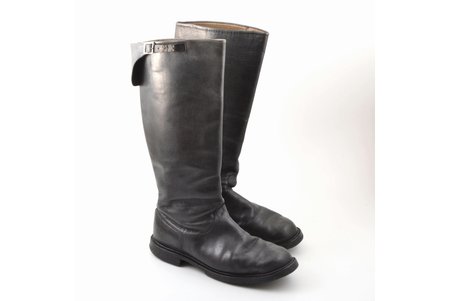 officer's boots, Third Reich, leather, size 42, Germany, the 30-40ties of 20th cent.