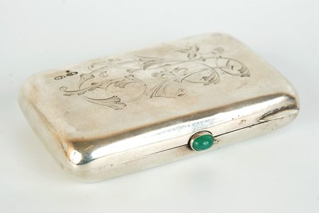 purse, silver, 84 standard, 99.5 g, 1908-1913, Moscow, Russia, 5.5 х 8 cm