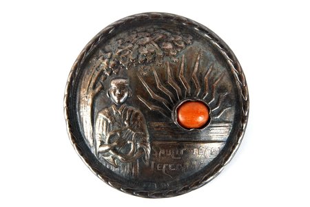 "Sakta", silver, 875 standard, 11.9 g., the 20-30ties of 20th cent., Latvia