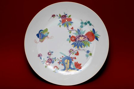 wall plate, Art Deco, Meissen, Germany, the 30ties of 20th cent., 25 cm