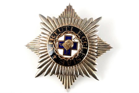 badge, Bishop Platon commemorative badge 1ой grade (Piiskop Platoni Mälestusmärk), about 10 awarded, silver, Estonia, ~ 1922