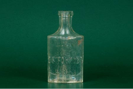 bottle, A. M. Ostroumov, Moscow, the beginning of the 20th cent., 10.5 сm