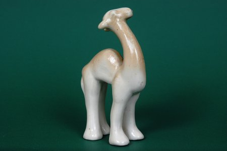 figurine, Camel, porcelain, Riga (Latvia), USSR, Riga porcelain factory, the 50ies of 20th cent.